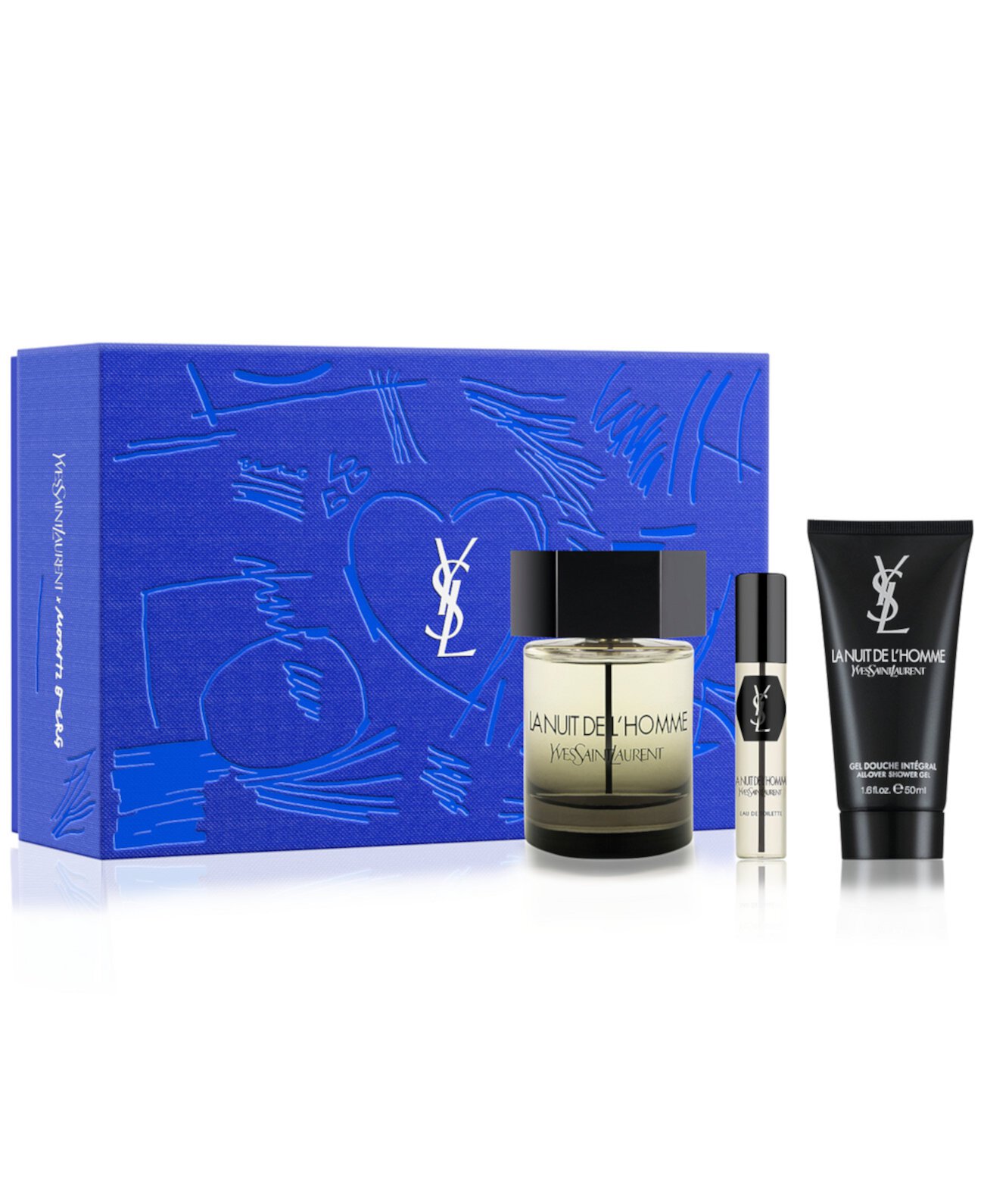 Men's 3-Pc. La Nuit de L'Homme Eau de Toilette Gift Set Yves Saint Laurent