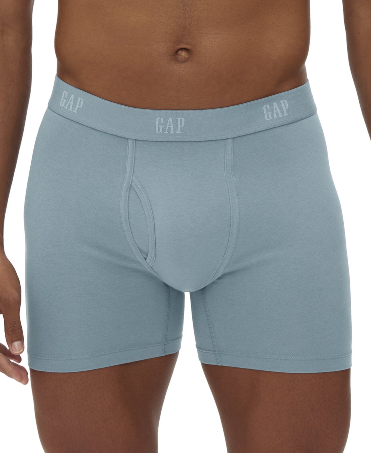 Men's 3-Pk. Stretch Fly-Front 5" Boxer Briefs Gap