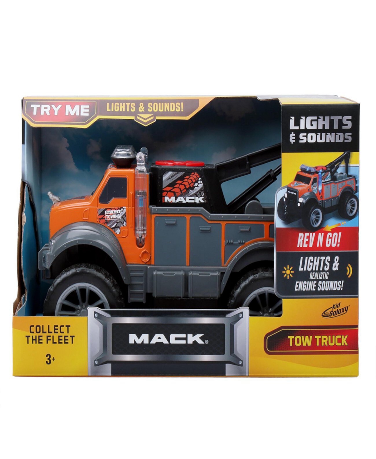 Mack Friction Tow Truck Kid Galaxy