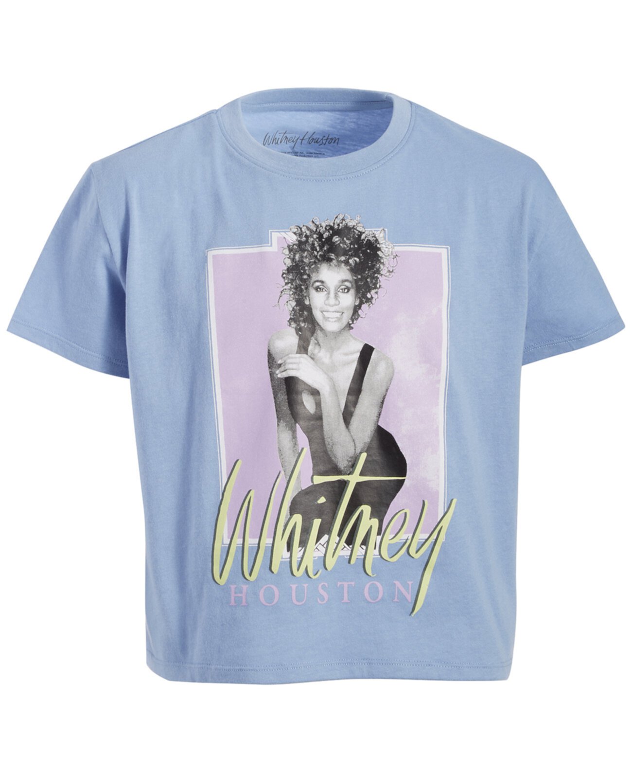 Big Girls Whitney Houston Graphic T-Shirt Grayson Threads