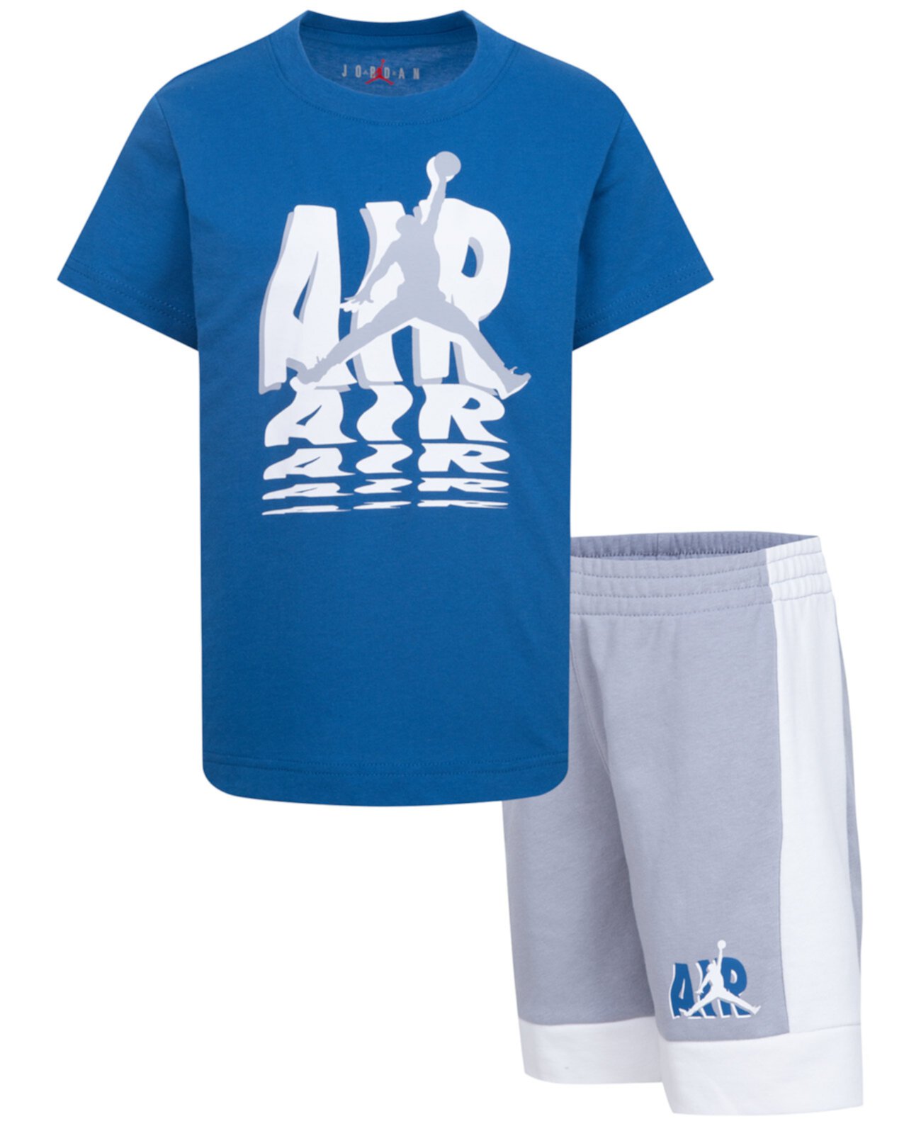 Детский Комплект Одежды Jordan Little Boys Galaxy Graphic T-Shirt & French Terry Shorts, 2 Piece Set Jordan