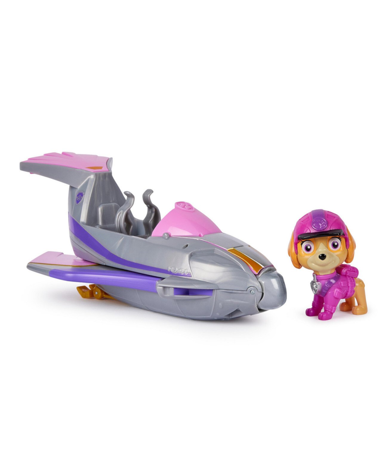 Jungle Pups, Skye Falcon Vehicle, Toy Jet with Collectible Action Figure Paw Patrol