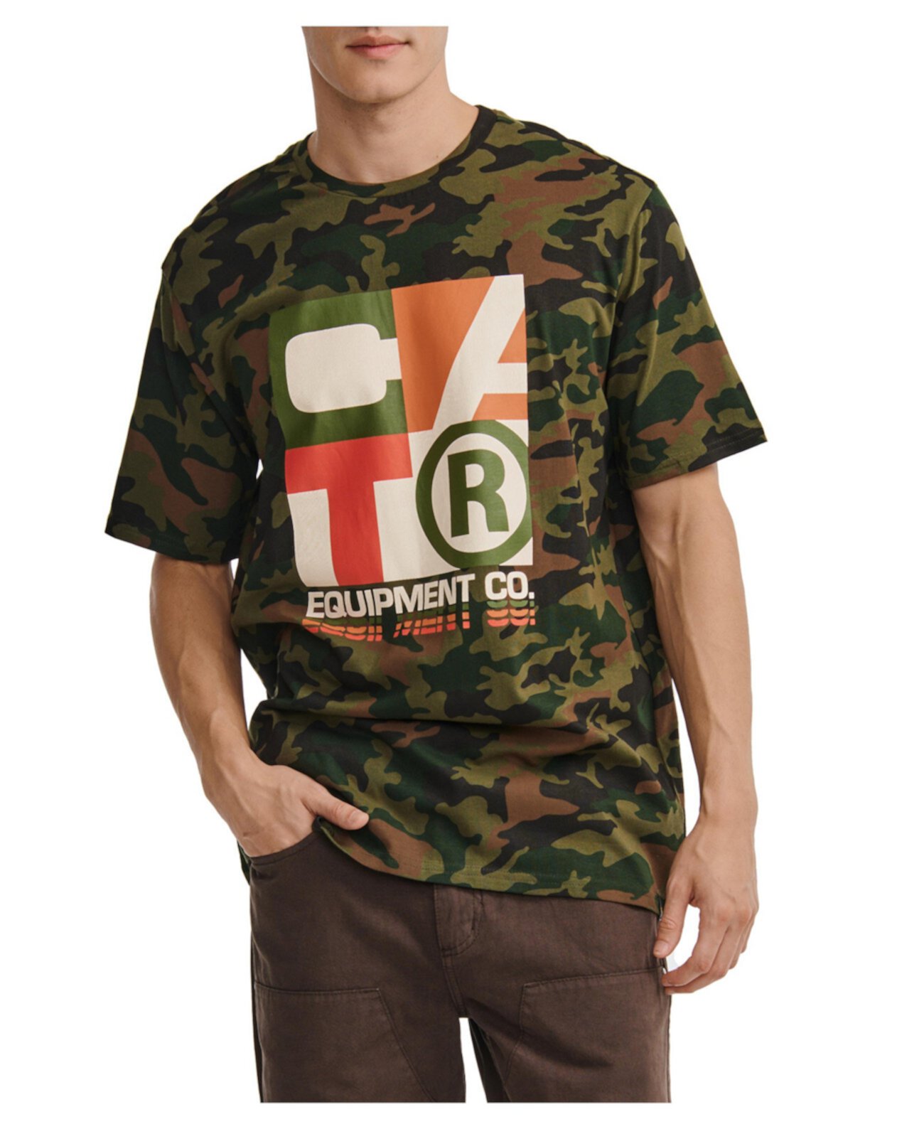 Men's Urban Camo Graphic T-shirt Caterpillar