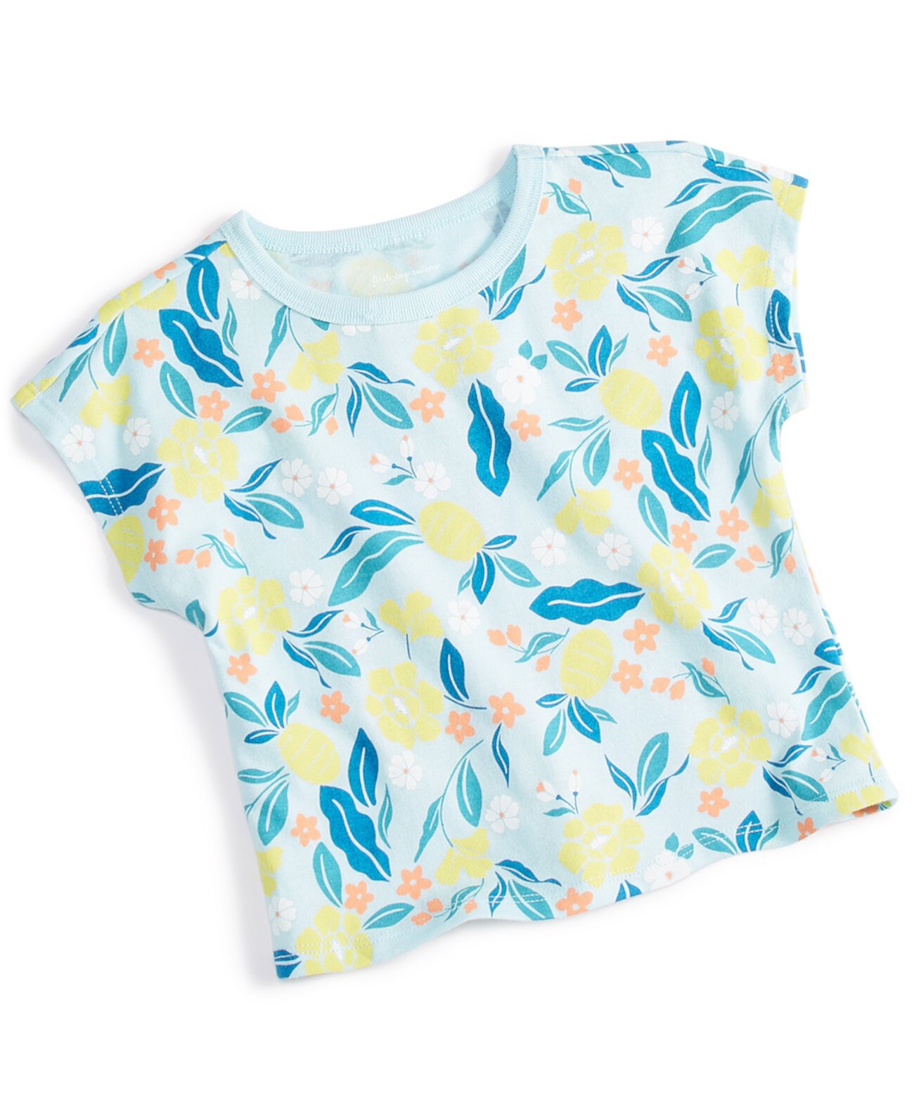 Футболка Для девочек First Impressions Baby Girls Elegant Tropical-Print First Impressions