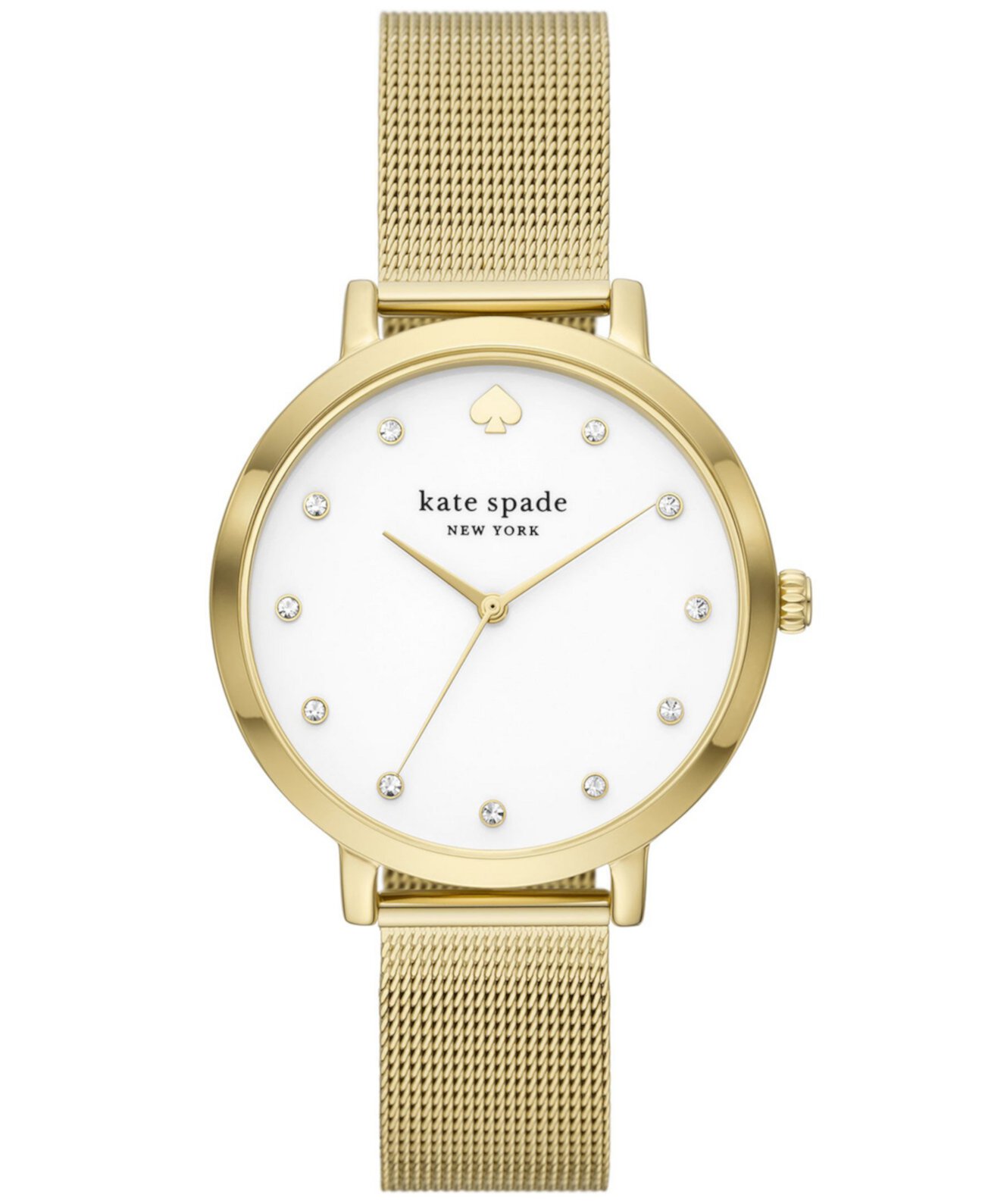 Смарт часы Kate Spade New York Women's Monterey тристрелочные, золотистая нержавеющая сталь, 38mm, KSW9056 Kate Spade New York