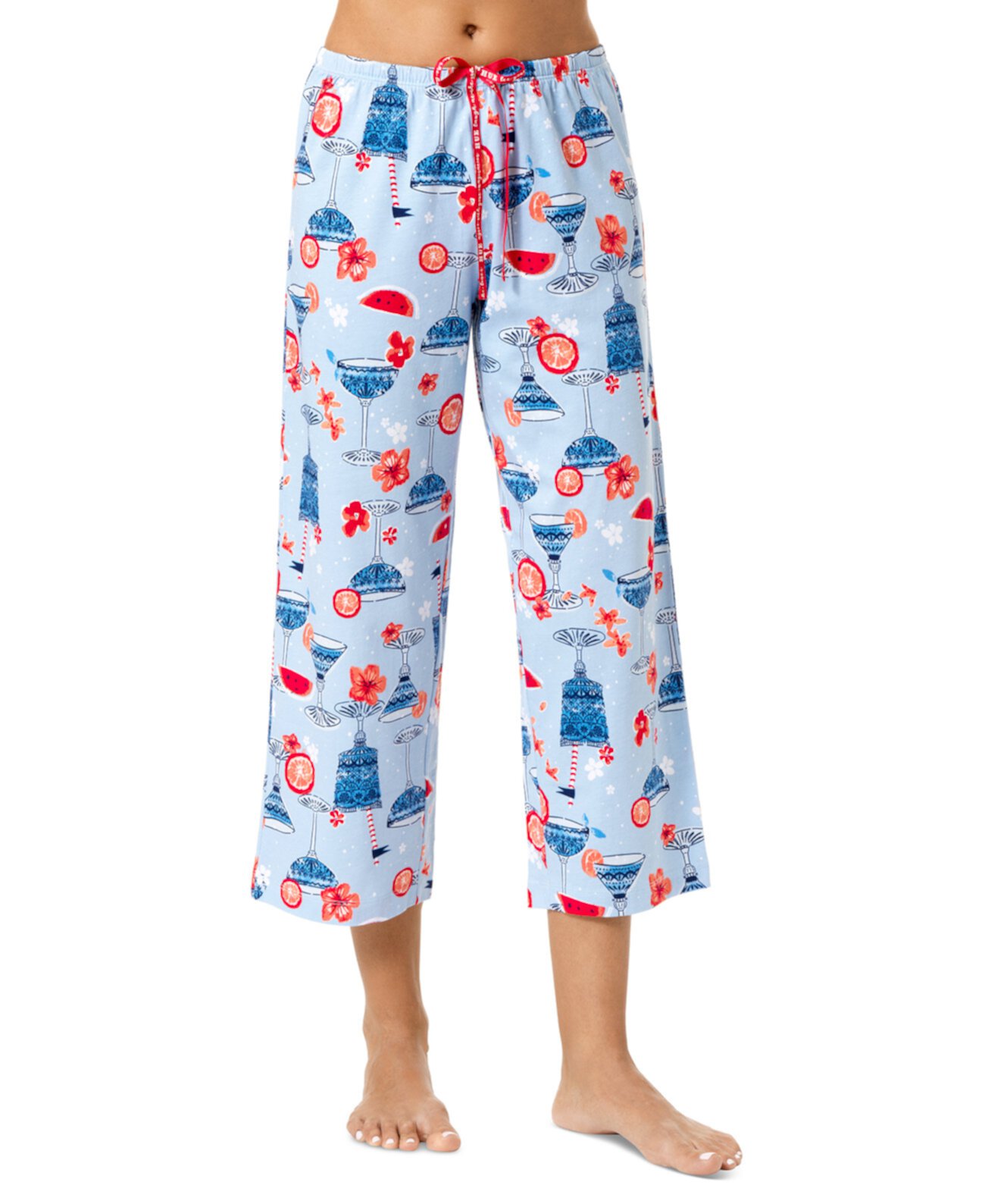 Women's Tipsy In Tucket Capri Pajama Pants HUE