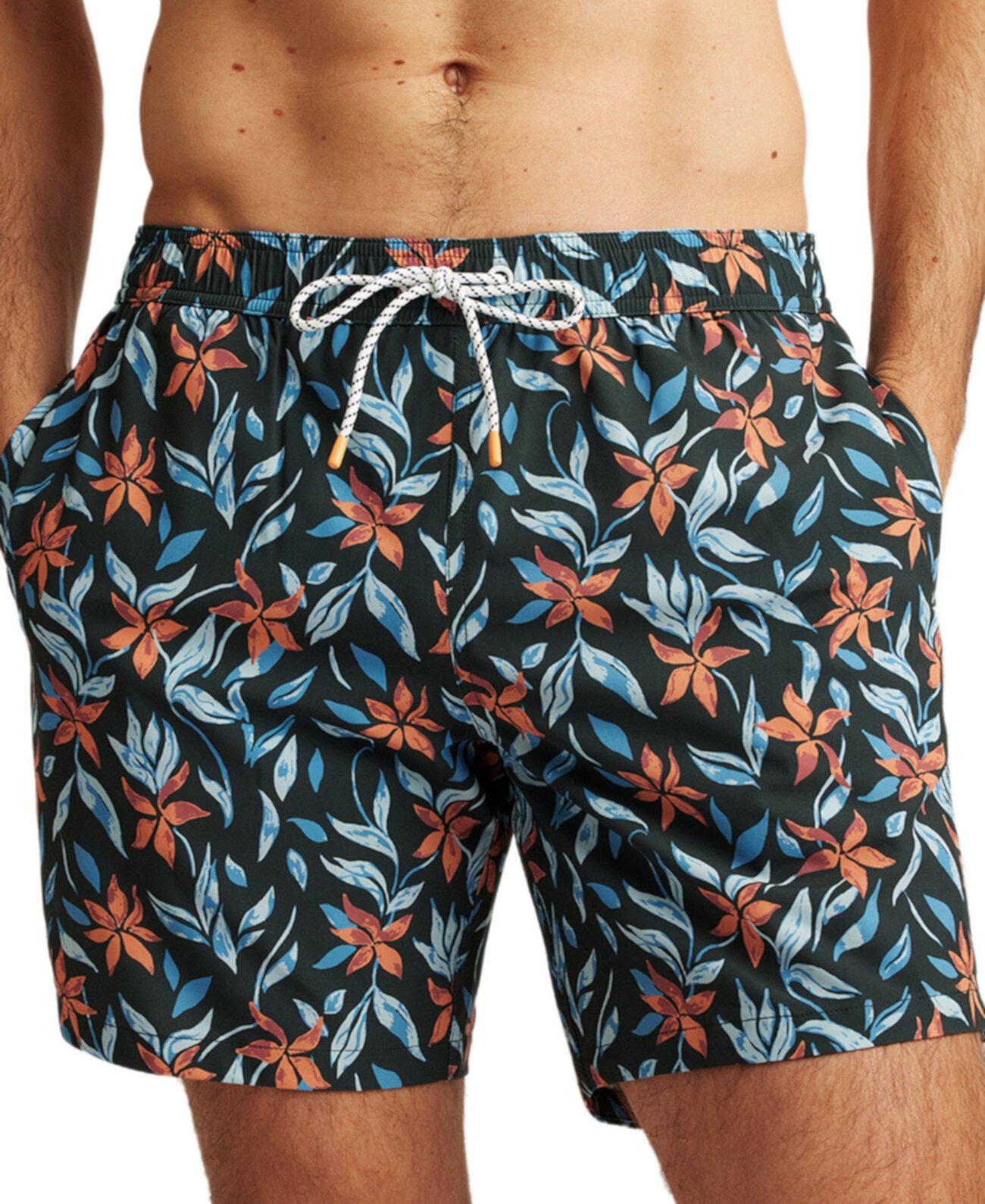 Мужские Шорты для плавания Bonobos Riviera UPF 50+ Printed 7" Bonobos