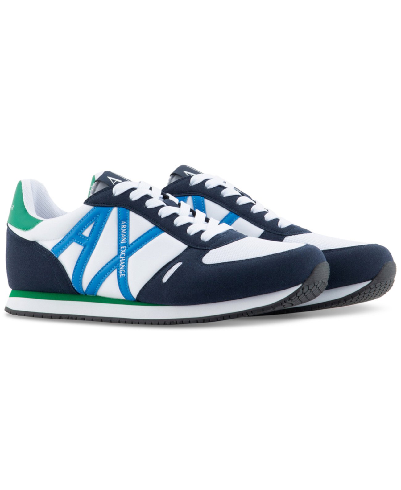 Men's Rio Classic Logo Lace-Up Sneakers Armani