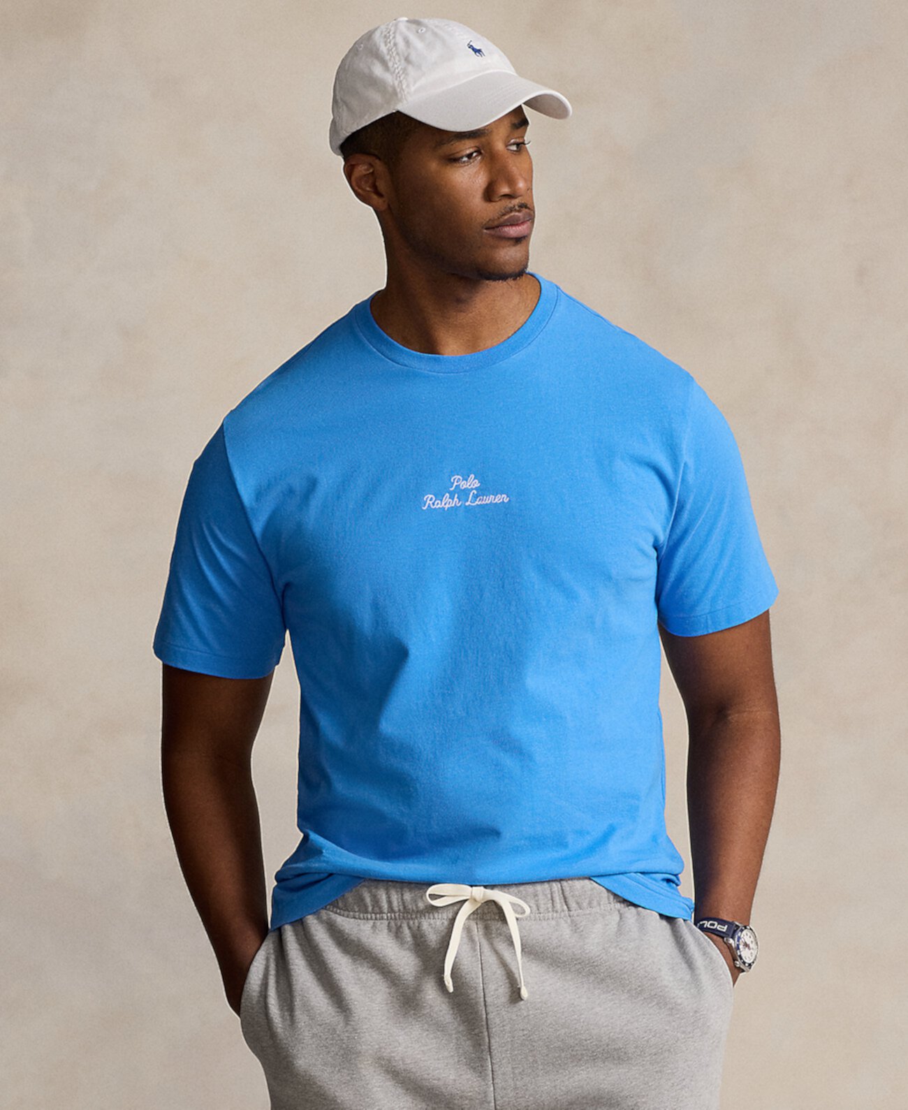 Мужская Футболка Polo Ralph Lauren Big & Tall Logo Polo Ralph Lauren