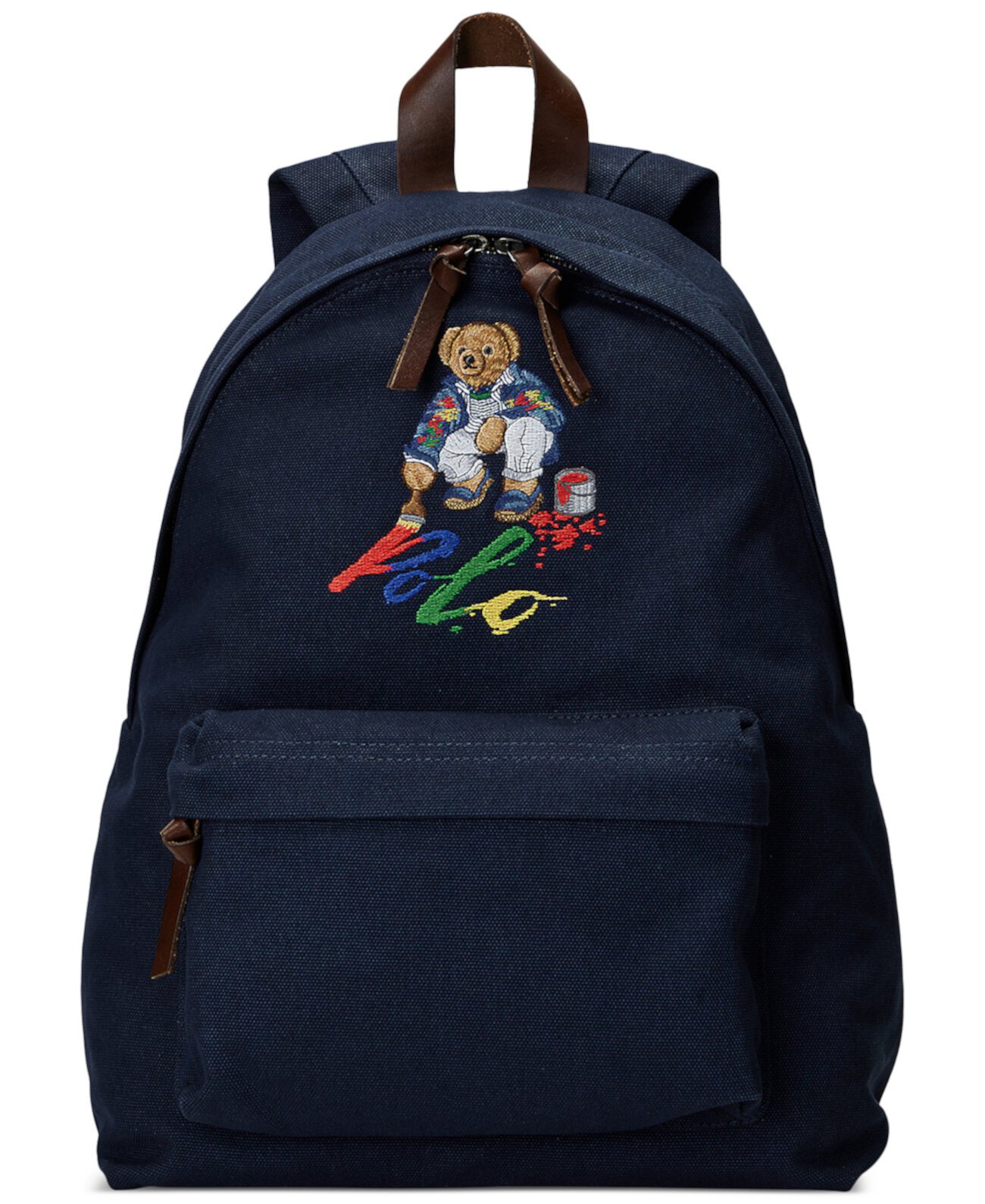 Men's Embroidered Canvas Backpack Polo Ralph Lauren