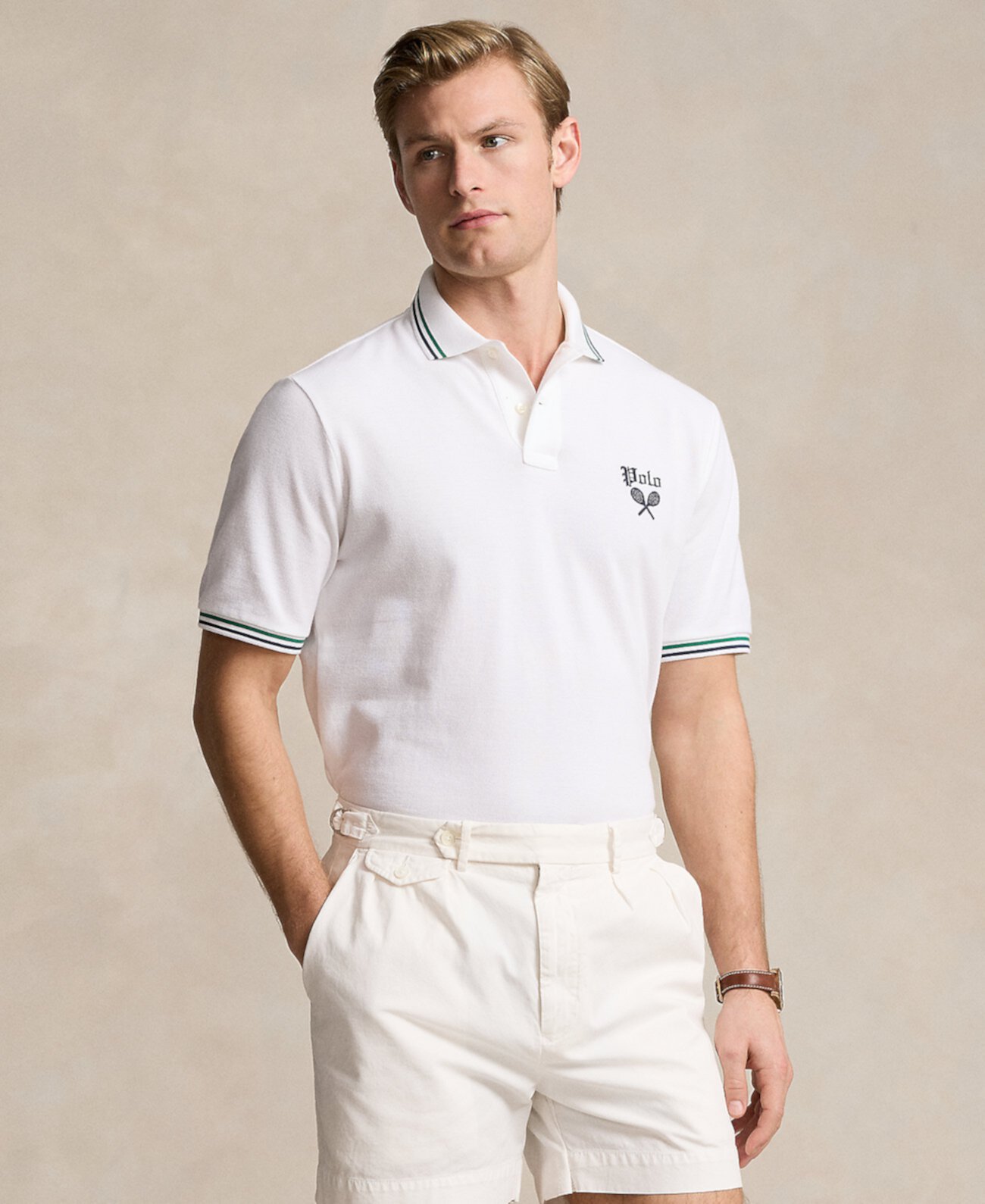 Мужская классическая футболка-поло Ralph Lauren Polo Polo Ralph Lauren