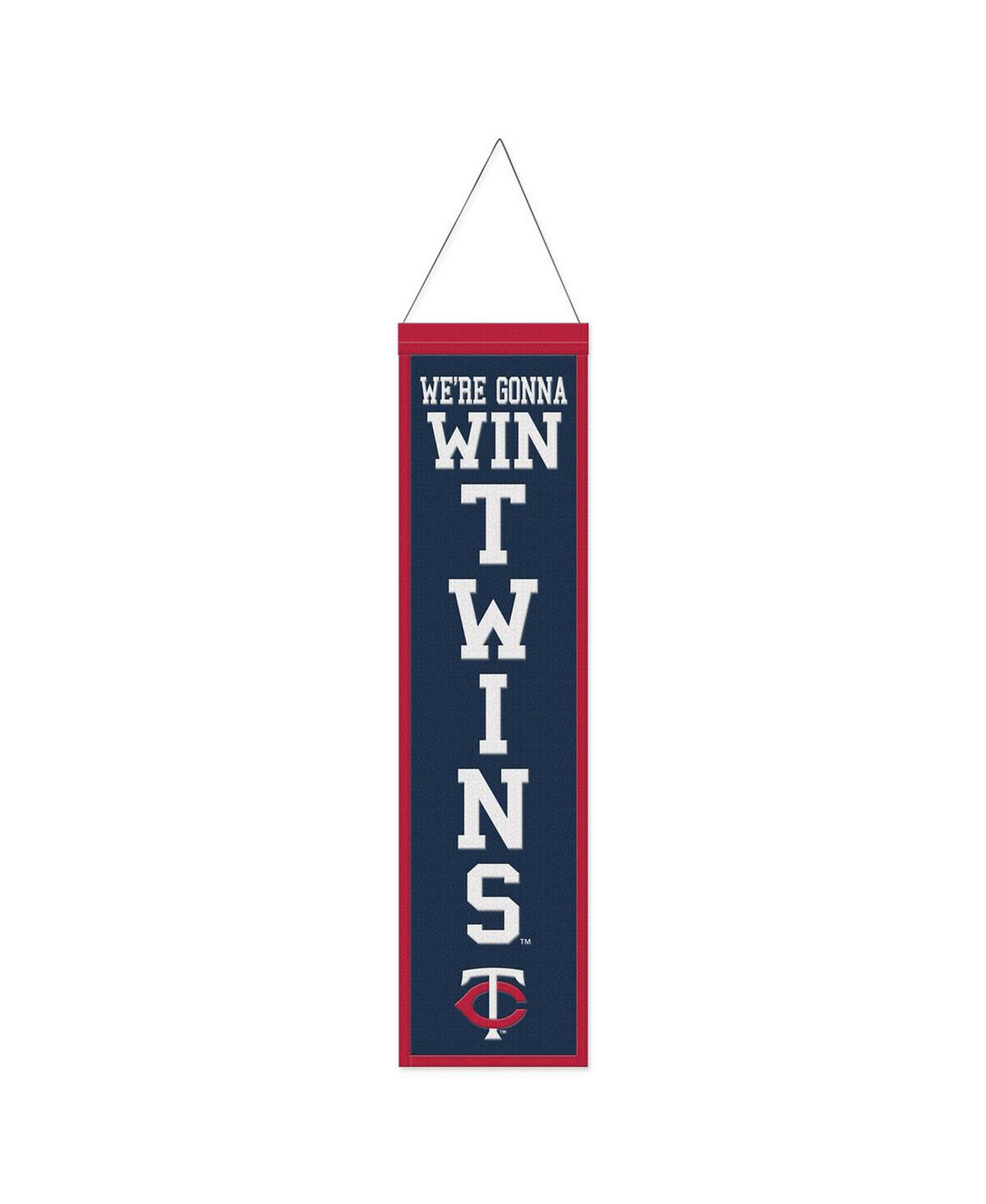 Minnesota Twins 8" x 32" Slogan Wool Banner Wincraft