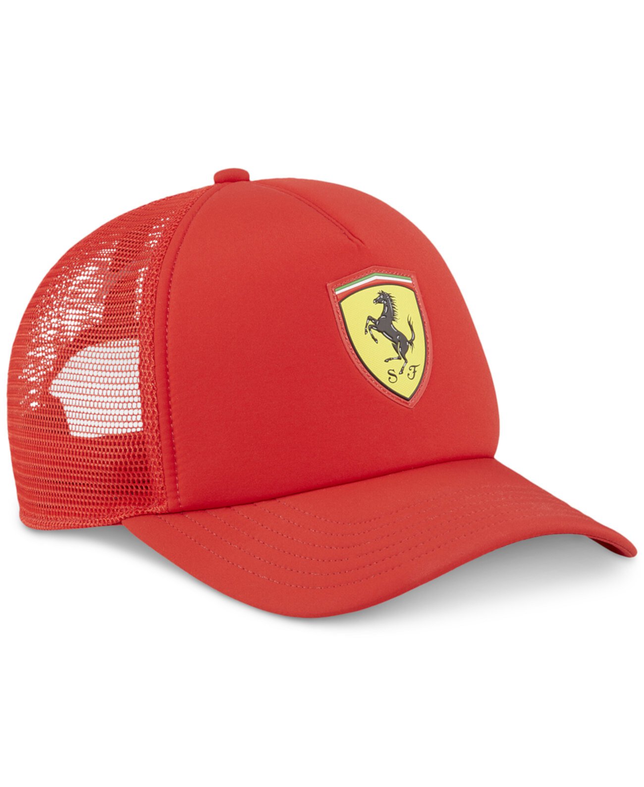 Бейсболка с сеткой PUMA Мужская Ferrari Race Logo Shield Snapback PUMA