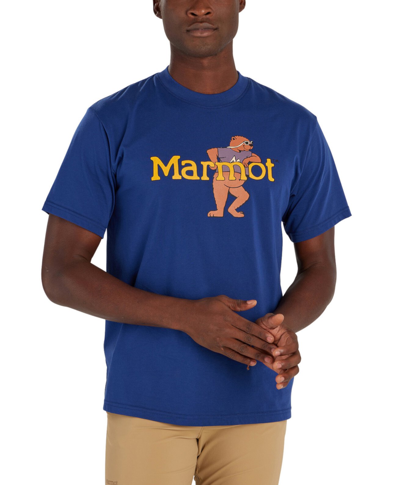 Мужская Футболка Marmot Leaning Marty Graphic Marmot