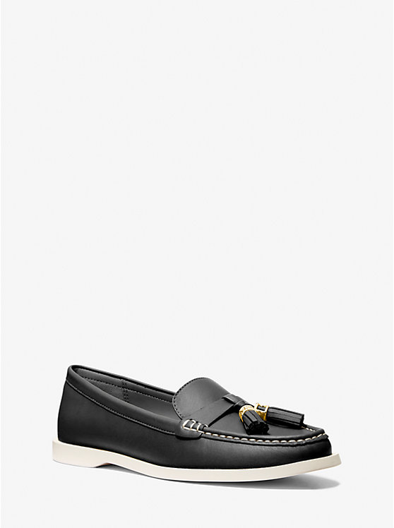 Kiernan Leather Loafer Michael Kors