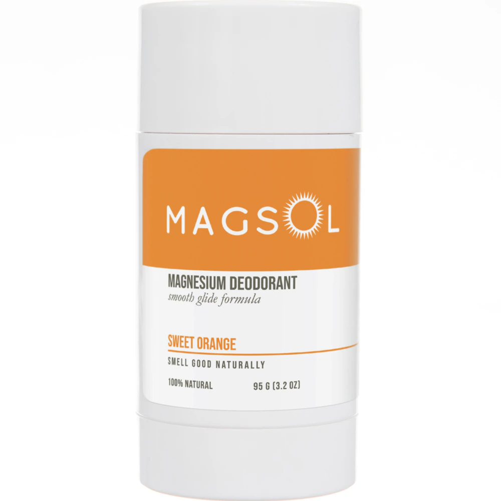 Magnesium Deodorant Aluminum Free Sweet Orange -- 3.2 oz Magsol