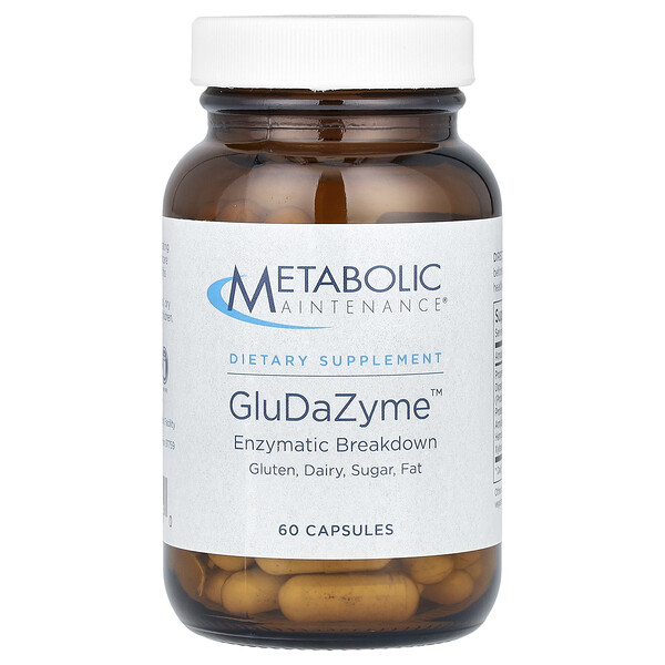 GluDaZyme, 60 Capsules Metabolic Maintenance