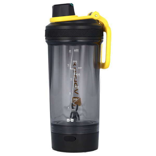 Gallium, Electric Shaker Bottle, Desert Yellow, 24 oz (700 ml) Voltrx
