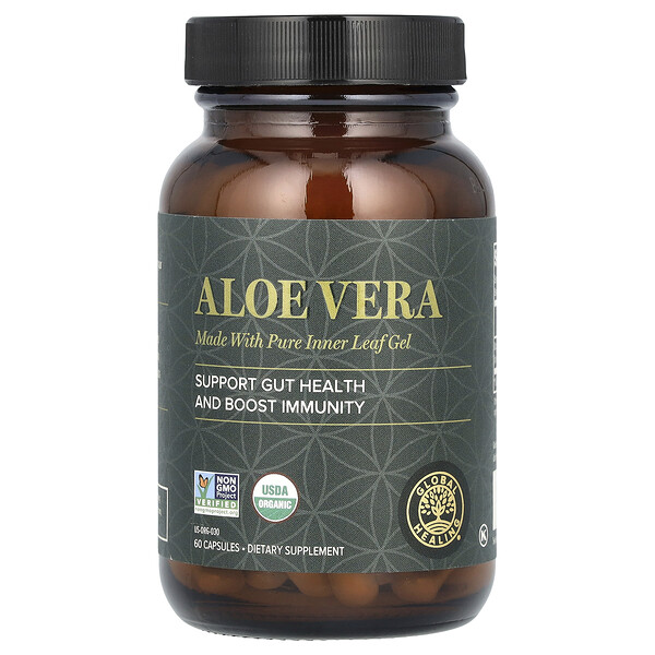 Aloe Vera, 60 Capsules Global Healing
