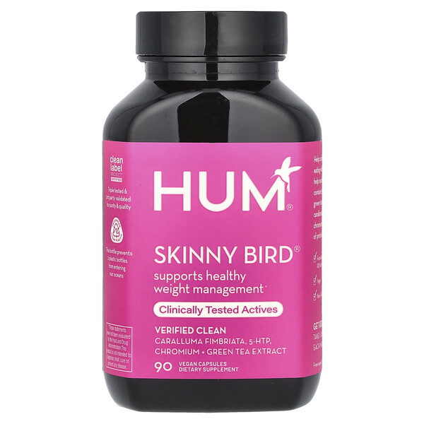 Skinny Bird, 90 Vegan Capsules HUM Nutrition