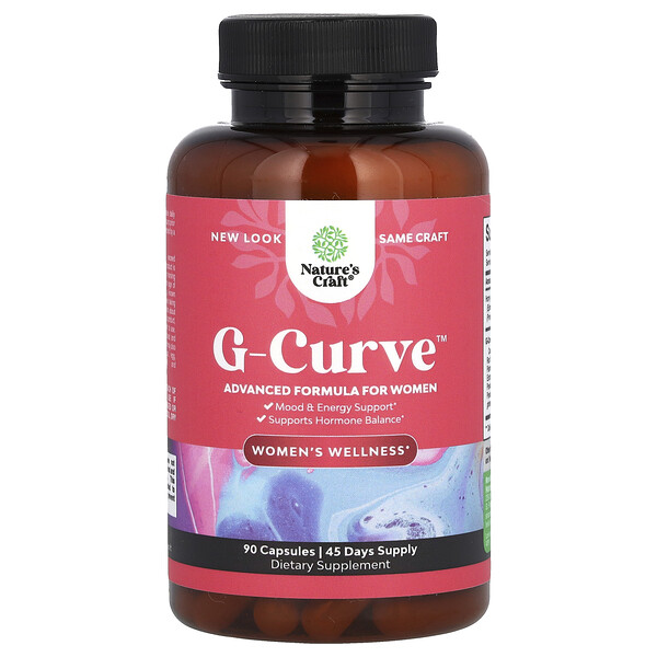G-Curve, 90 Capsules Nature's Craft