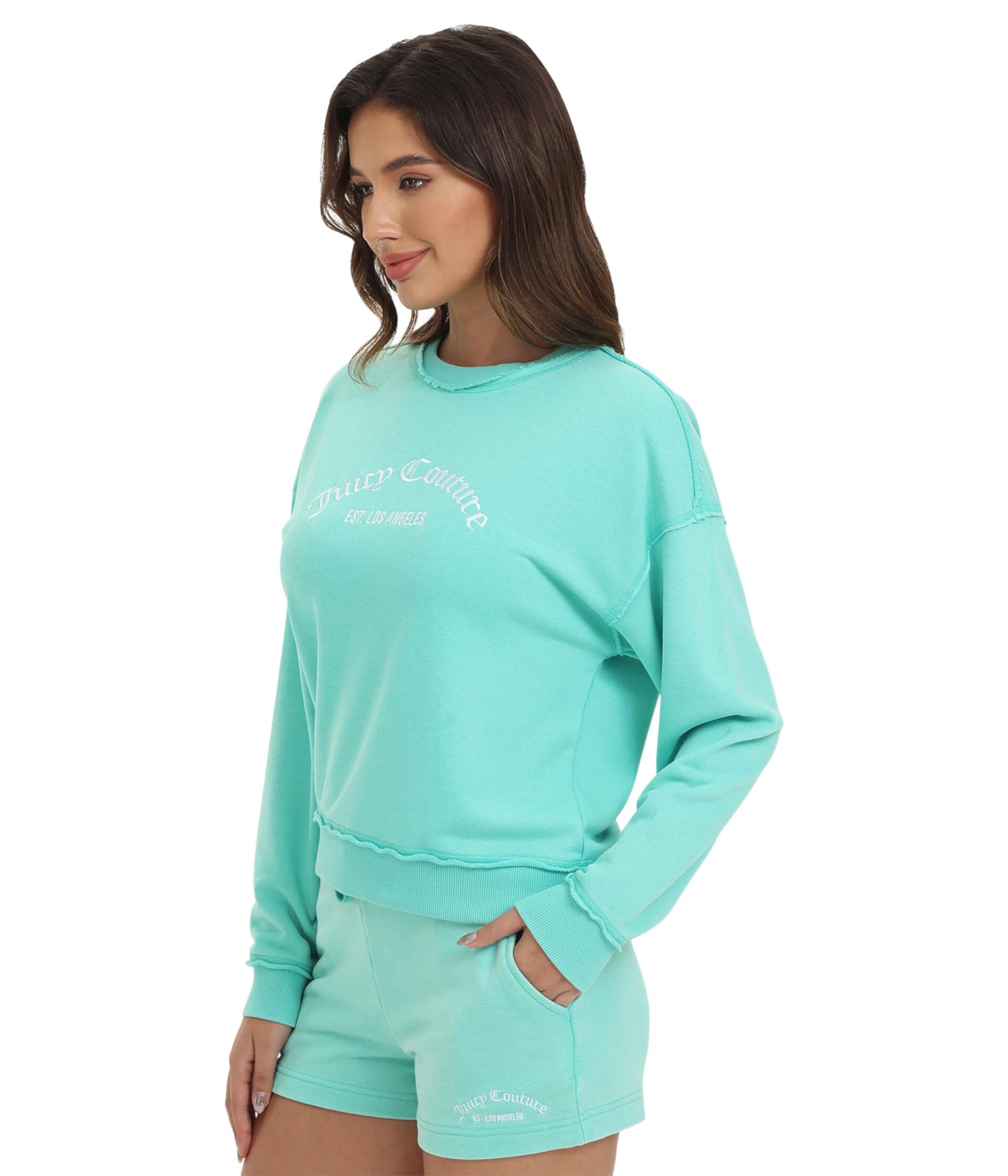 Embroidered Pullover Sweatshirt Juicy Couture