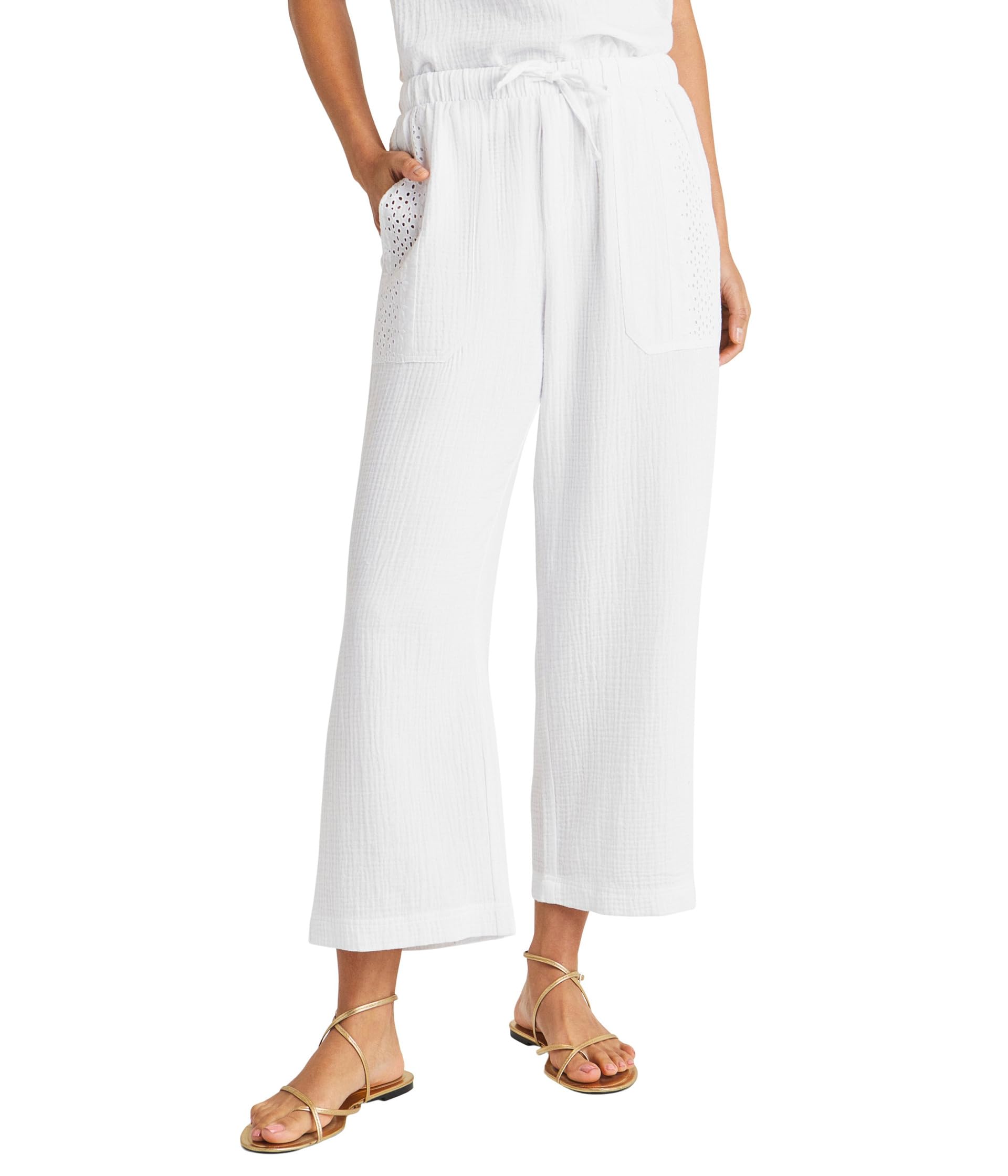 Kit Eyelet Gauze Pant Splendid