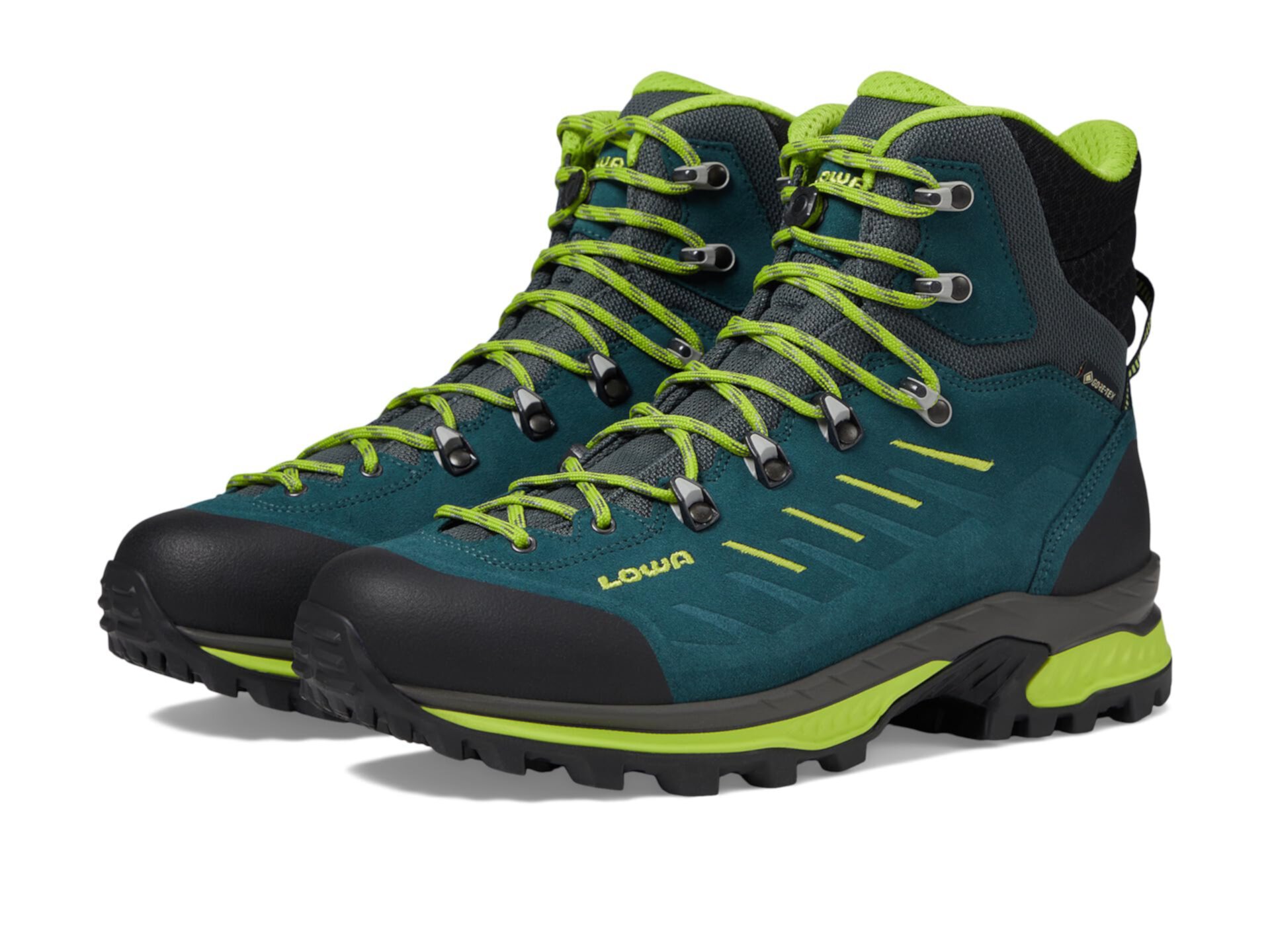 Ботинки Randir GTX Mid из раздела Спортивные ботинки, с мембраной GORE-TEX, накладкой изSplit-кожи, 38-48 размер Lowa