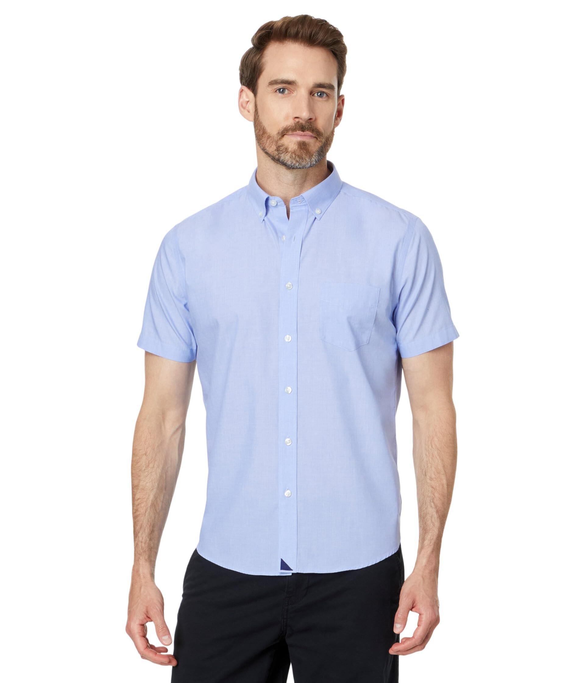 Wrinkle Free Short Sleeve Hillstowe Shirt UNTUCKit