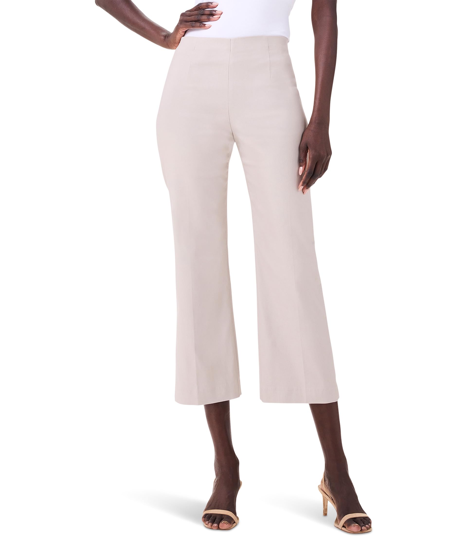 Женские Брюки NIC+ZOE Petite Polished Wonderstretch Wide-Leg Crop NIC+ZOE