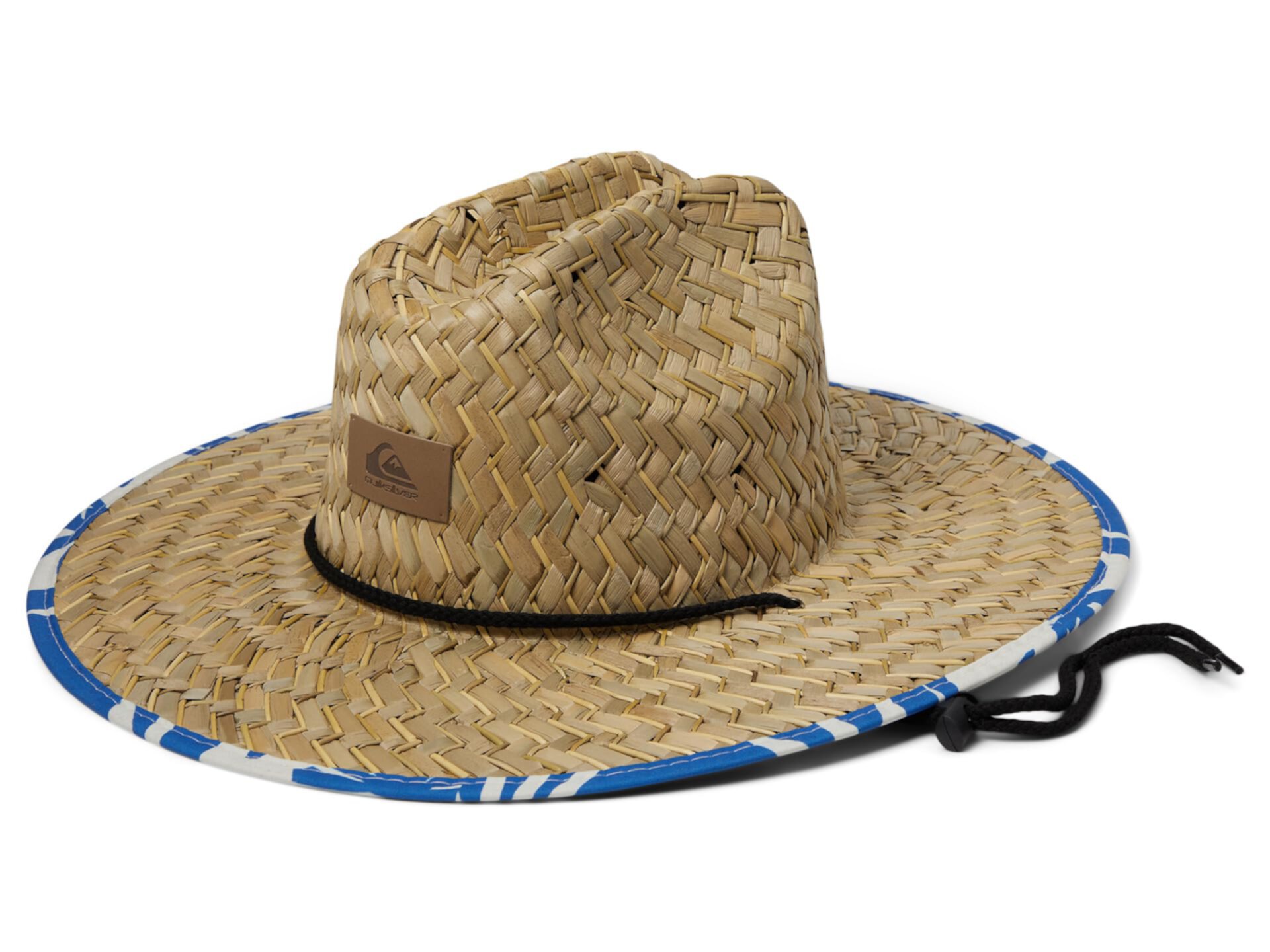 Pierside Print Lifeguard Straw Sun Hat Quiksilver