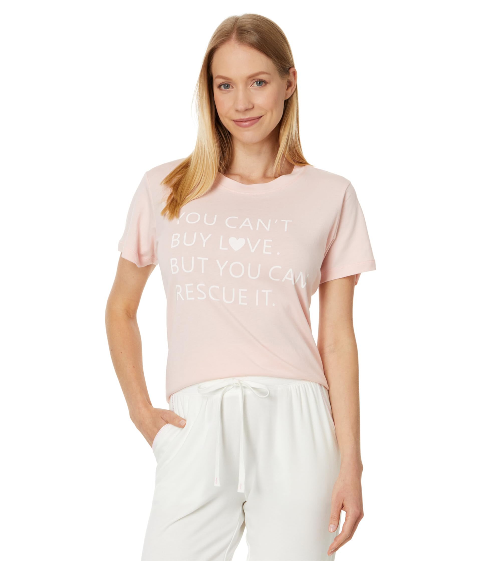 Rescued Love Short Sleeve Top P.J. Salvage