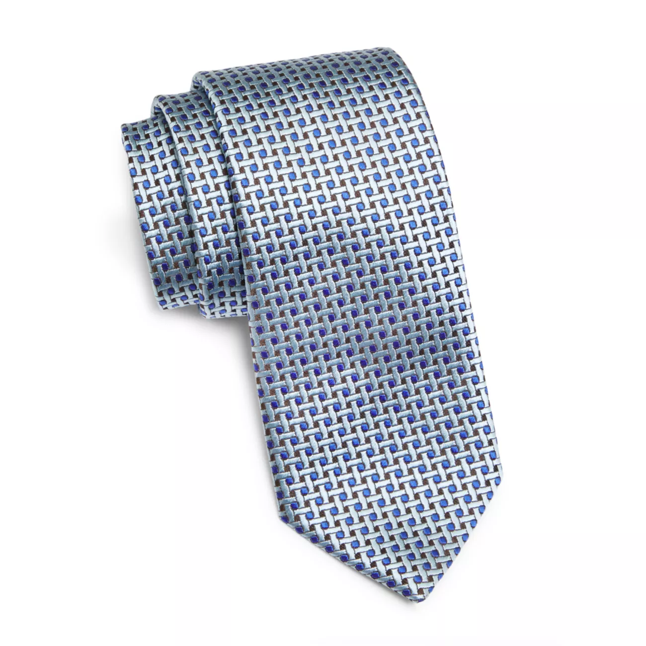 Geometric Silk Tie Charvet