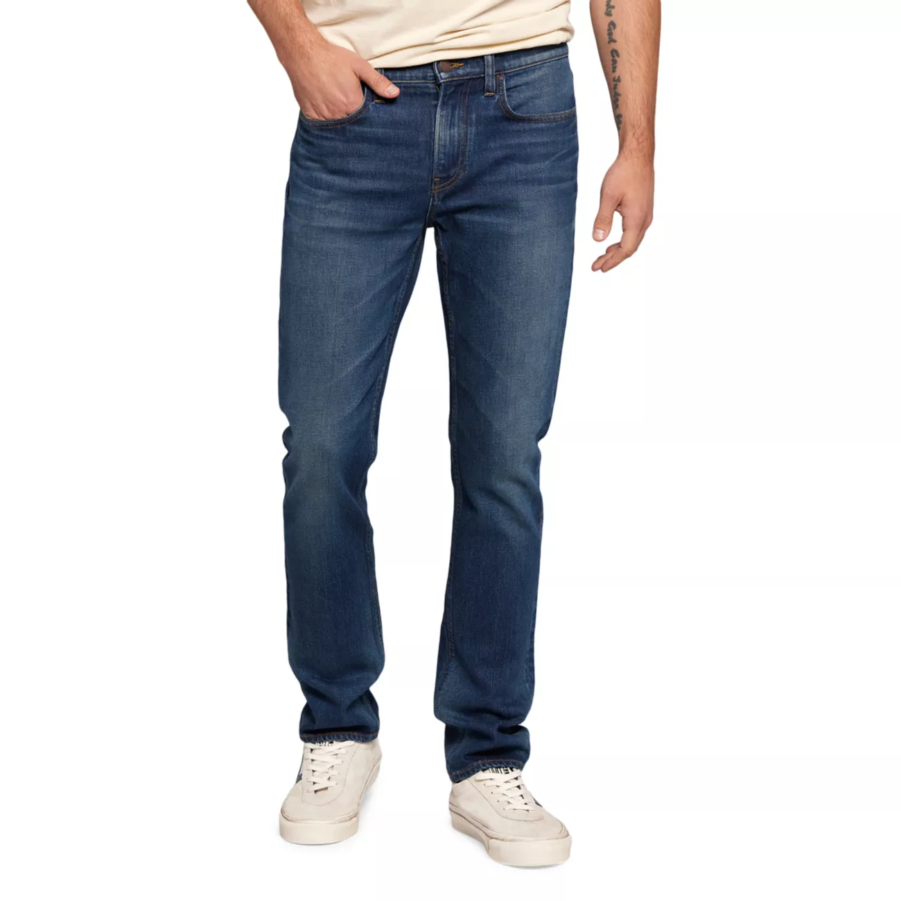 Мужские Джинсы skinny Current/Elliott Waylon Slim Fit Current/Elliott