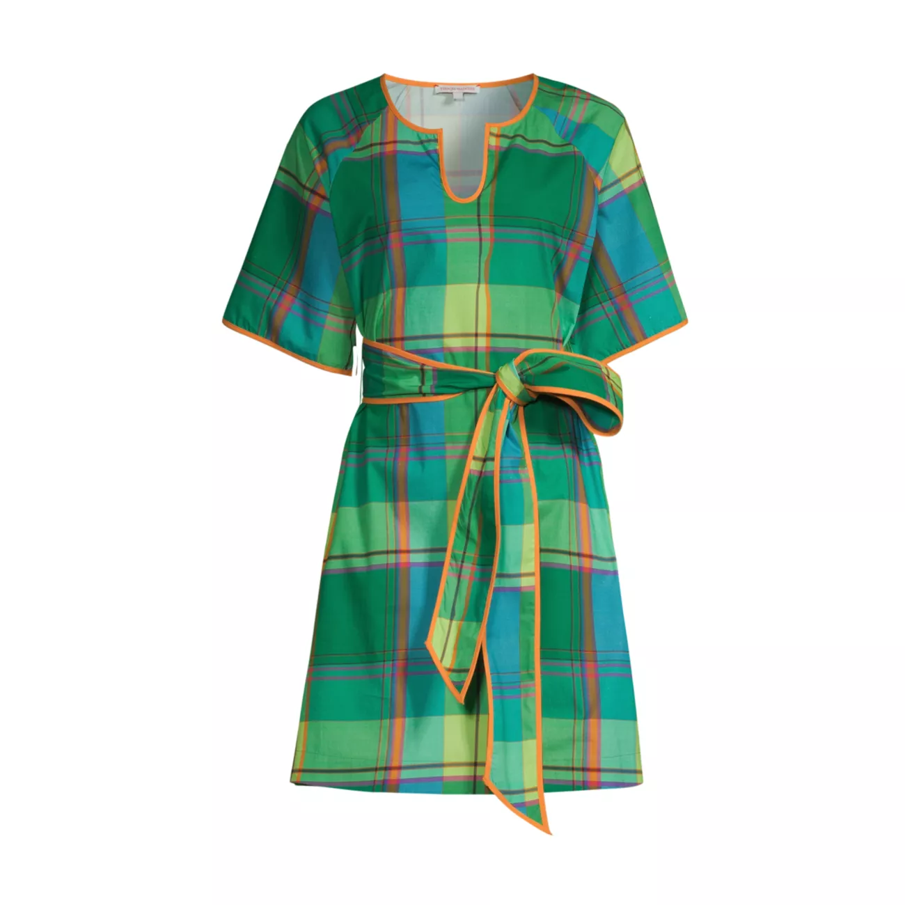 Doris Plaid Minidress Frances Valentine