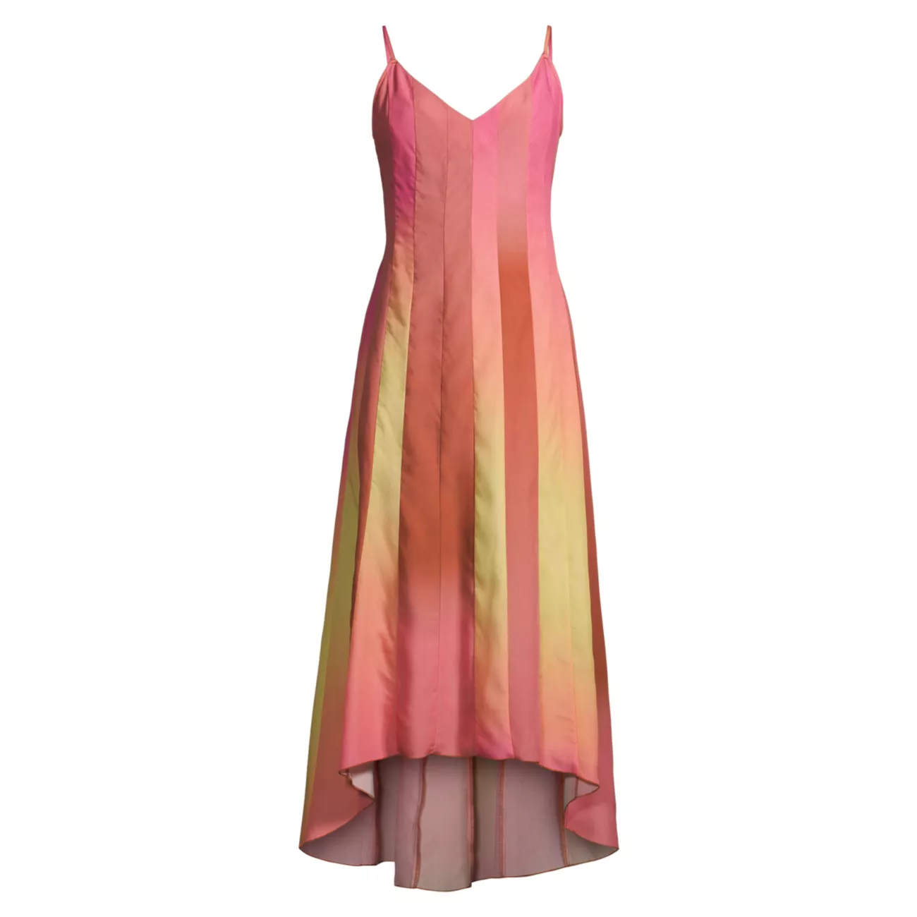 Ombré Spliced Midi Dress Hope for Flowers