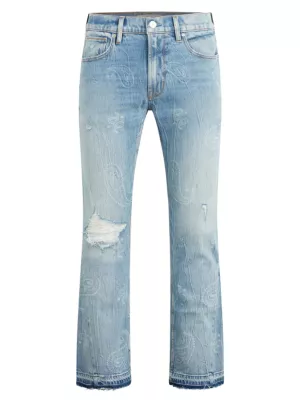 Bandana Walker Kick Flare Jeans Hudson Jeans