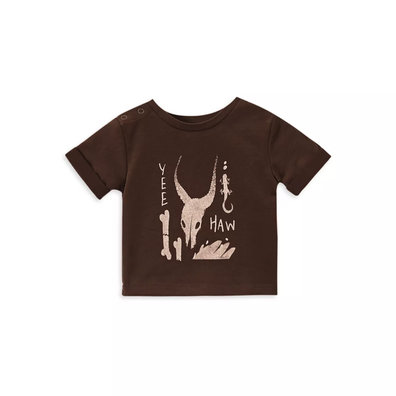 Baby's Yee-Haw Print T-Shirt OMAMImini