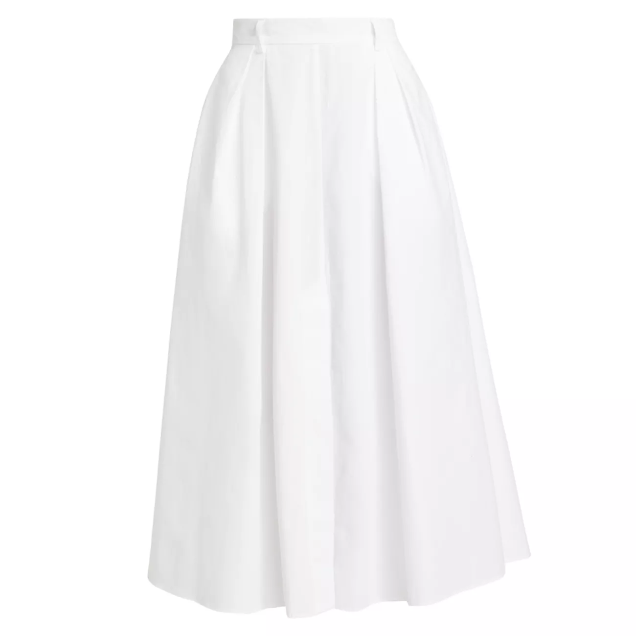 Wide Poplin Maxi Skirt Róhe