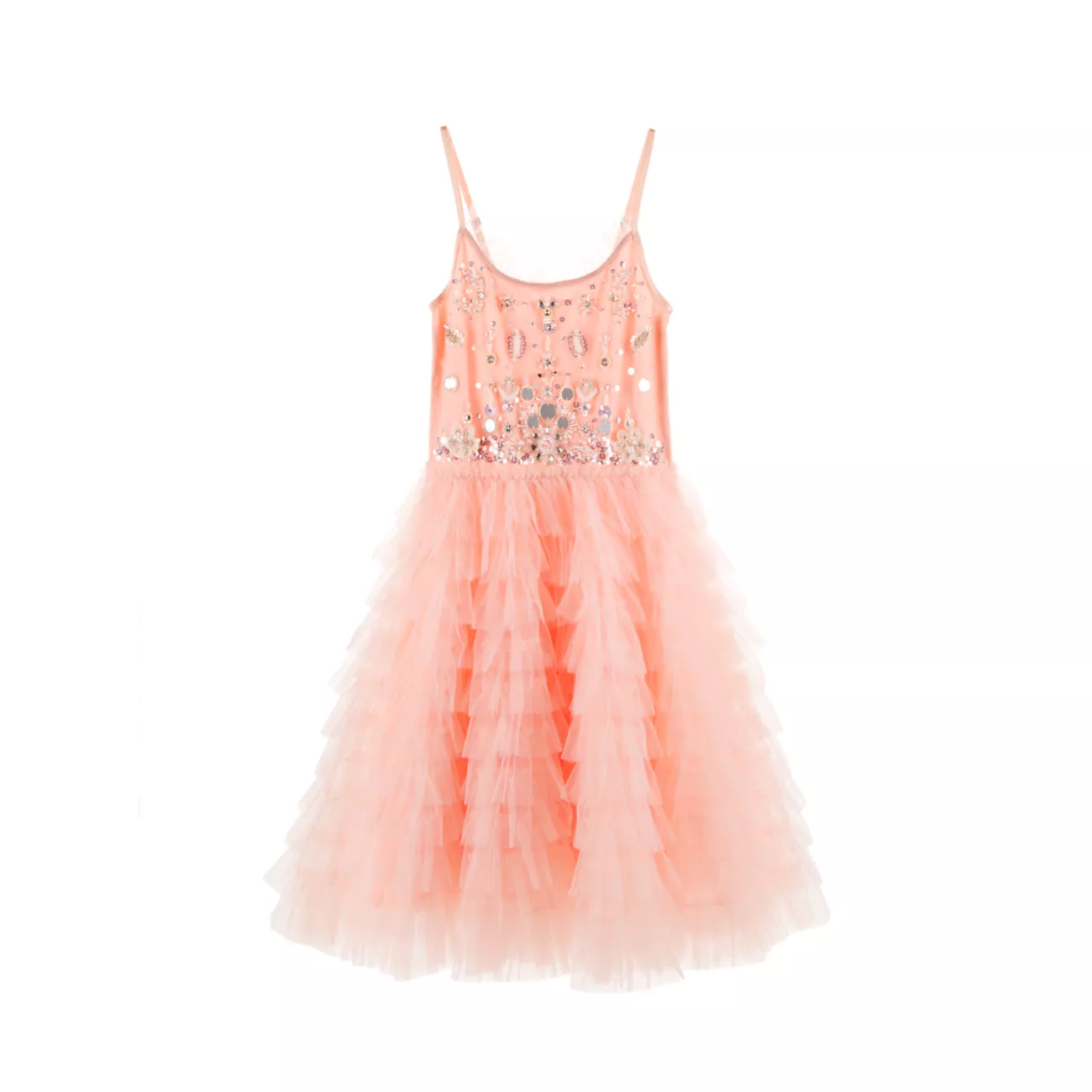 Little Girl's &amp; Girl's Fairytale Gala Crystal Palace Tutu Dress TUTU DU MONDE