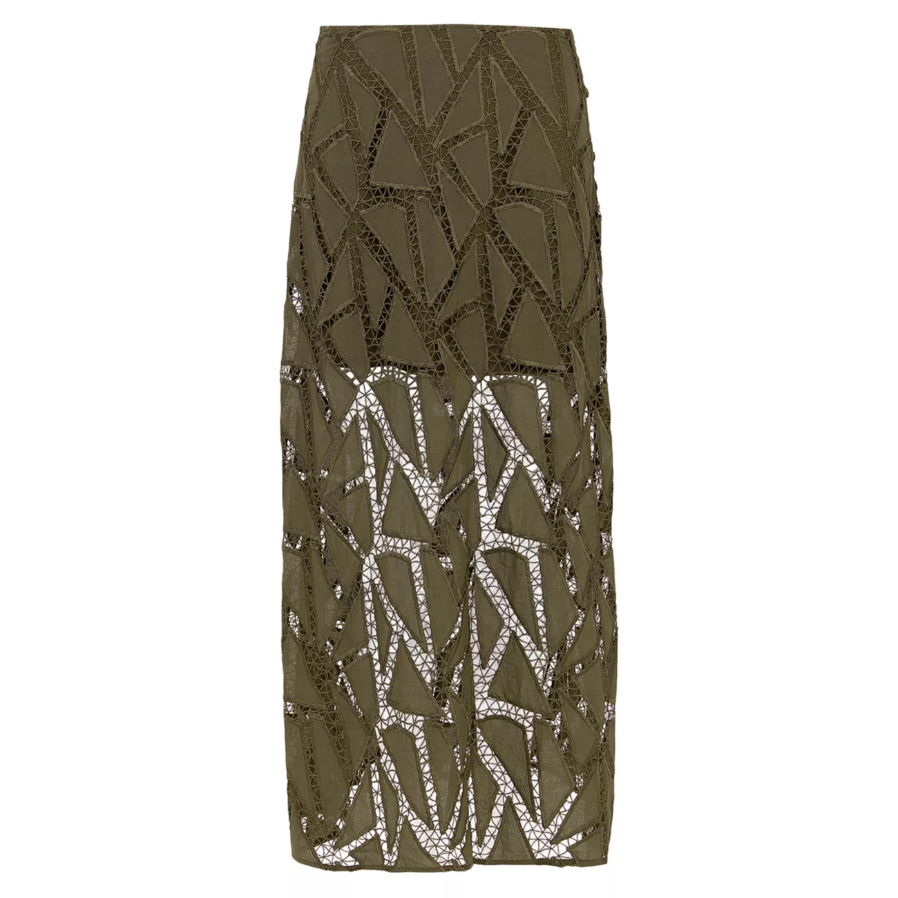 Solid Juli Geometric Lace Skirt ViX