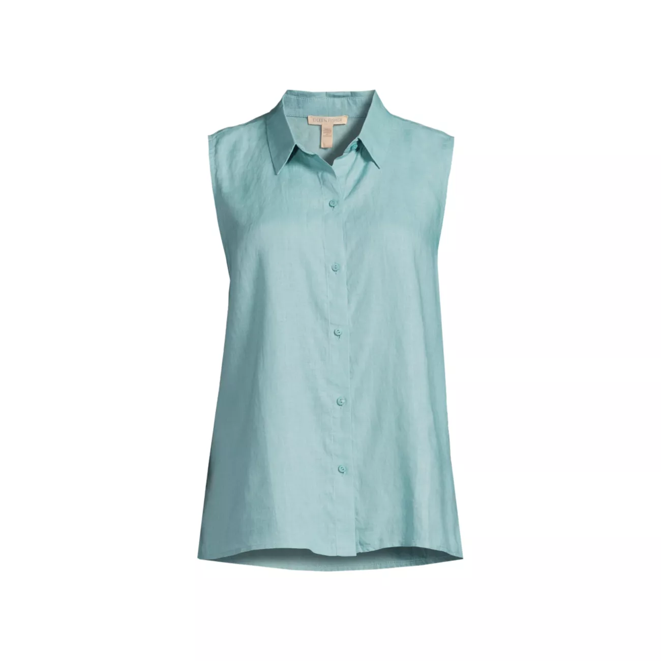 Linen Sleeveless Shirt Eileen Fisher