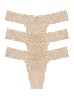 3-Pack Lace Thongs LoveSuze