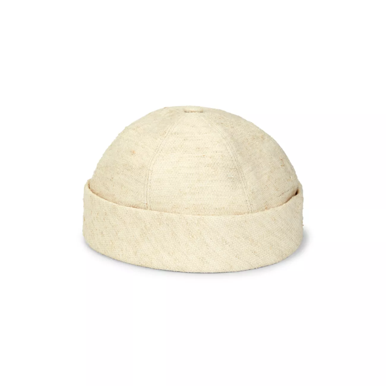 Wool & Linen-Blend Natté Beanie Loro Piana