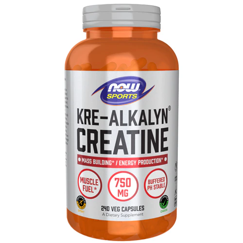 NOW Sports Kre-Alkalyn Creatine — 240 капсул NOW Foods