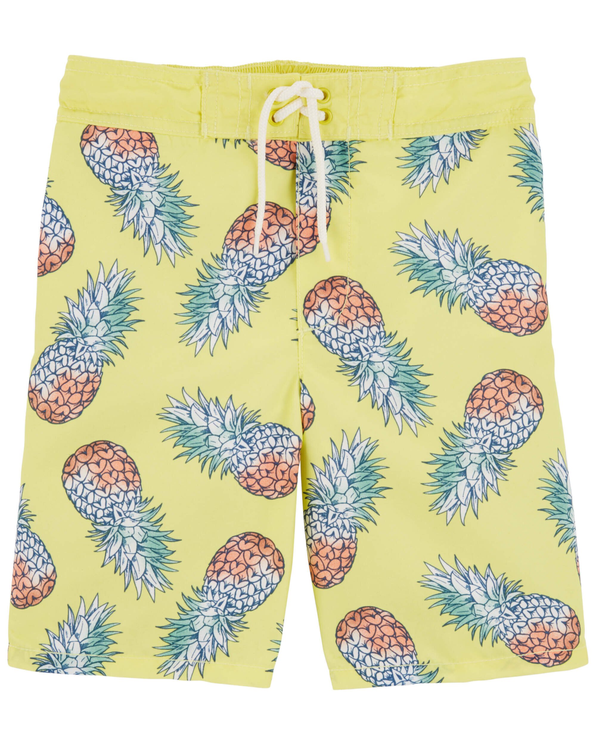 Купальники Carter's Для мальчиков Kid Pineapple Print Swim Trunks Carter's