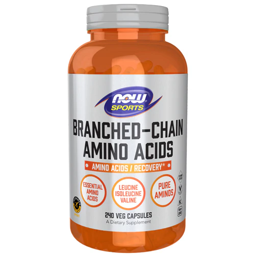 BCAA - Спортивные разветвленные аминокислоты - 240 капсул - NOW Foods NOW Foods