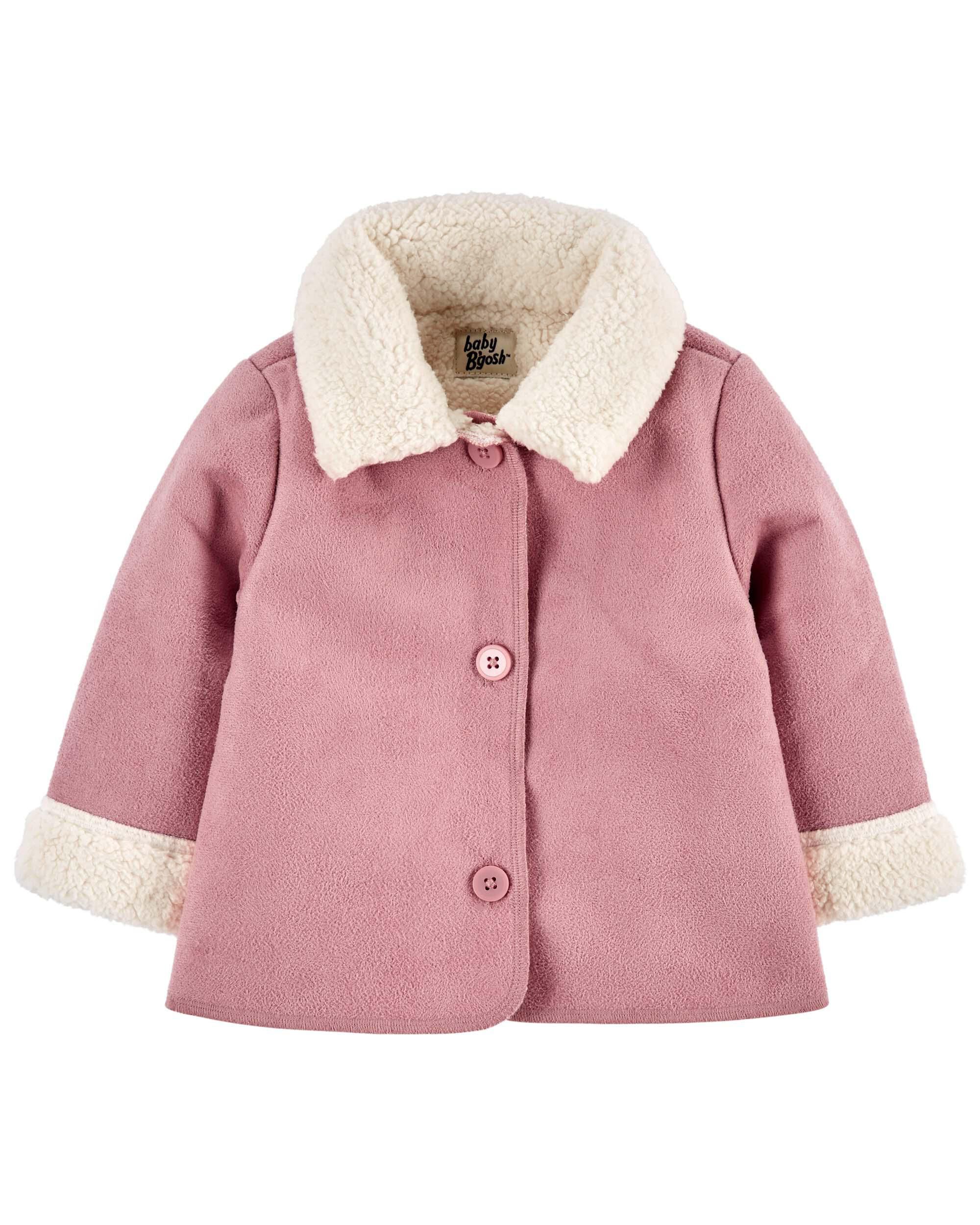 Baby Sherpa Faux Suede Jacket Carter's