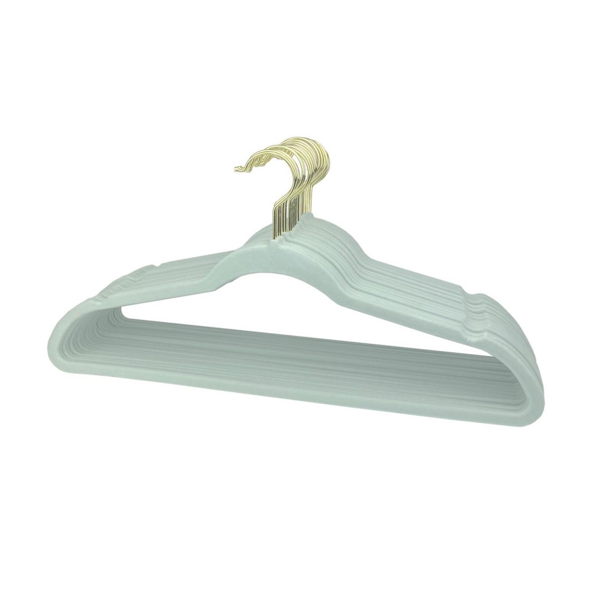 Belle Maison 25-pack Sage Green Velvet Hangers Belle Maison