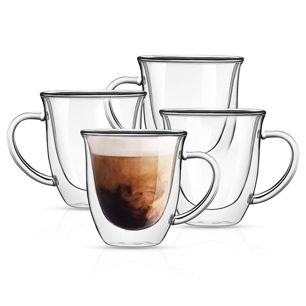 JoyJolt Serene 4-pc. Double-Wall Insulated Glass Set JoyJolt